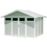 Grosfillex Abri de jardin résine PVC Blanc 7.5m²