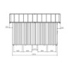 Grosfillex Abri de jardin résine PVC Blanc 11.2m²