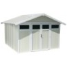 Grosfillex Abri de jardin résine PVC Blanc 11.2m²