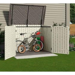 Suncast Coffre de jardin Polyéthylène haute densité Beige