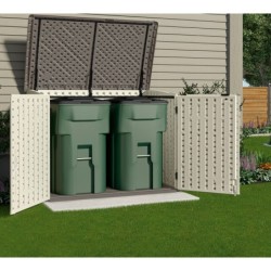 Suncast Coffre de jardin Polyéthylène haute densité Beige