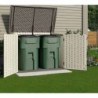 Suncast Coffre de jardin Polyéthylène haute densité Beige