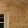 Gardy Shelter Abri de jardin bois 5 à 10 m² Bois massif Marron 9m²