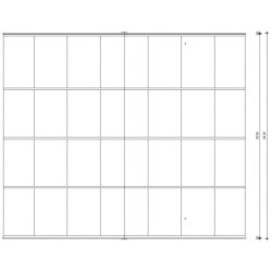 Gardy Shelter Abri de jardin bois 15 à 20 m² Bois Marron 19.8m²