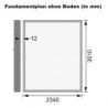Karibu Abri de jardin bois 5 à 10 m² Bois massif Marron 8.3m²