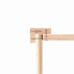 Karibu Abri de jardin bois 5 à 10 m² Bois massif Marron 8.3m²