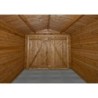 Gardy Shelter Garage bois Bois Marron 14.84m²