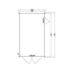 Gardy Shelter Garage bois Bois Marron 14.84m²