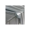 X-Metal Garage métal Acier galvanisé Gris 19.61m²