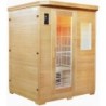 SNÖ Sauna infrarouge Bois massif Bois naturel