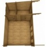 Gardy Shelter Abri de jardin bois 15 à 20 m² Bois Marron 19.25m²