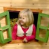 Axi Cabanes enfants Bois massif Naturel
