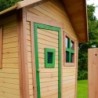 Axi Cabanes enfants Bois massif Naturel