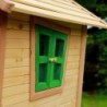 Axi Cabanes enfants Bois massif Naturel