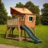 Axi Cabanes enfants Bois massif Naturel