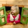 Axi Cabanes enfants Bois massif Naturel
