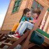 Axi Cabanes enfants Bois massif Naturel
