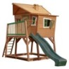 Axi Cabanes enfants Bois massif Naturel