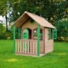 Axi Cabanes enfants Bois massif Naturel