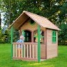 Axi Cabanes enfants Bois massif Naturel