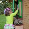 Axi Cabanes enfants Bois massif Naturel
