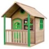 Axi Cabanes enfants Bois massif Naturel