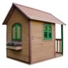 Axi Cabanes enfants Bois massif Naturel