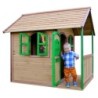 Axi Cabanes enfants Bois massif Naturel