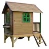 Axi Cabanes enfants Bois massif Naturel