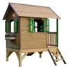 Axi Cabanes enfants Bois massif Naturel