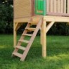 Axi Cabanes enfants Bois massif Naturel