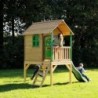 Axi Cabanes enfants Bois massif Naturel