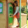 Axi Cabanes enfants Bois massif Naturel