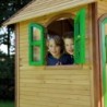 Axi Cabanes enfants Bois massif Naturel