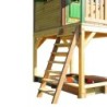 Axi Cabanes enfants Bois massif Naturel