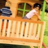 Axi Cabanes enfants Bois massif Naturel