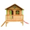 Axi Cabanes enfants Bois massif Naturel