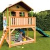 Axi Cabanes enfants Bois massif Naturel