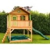 Axi Cabanes enfants Bois massif Naturel