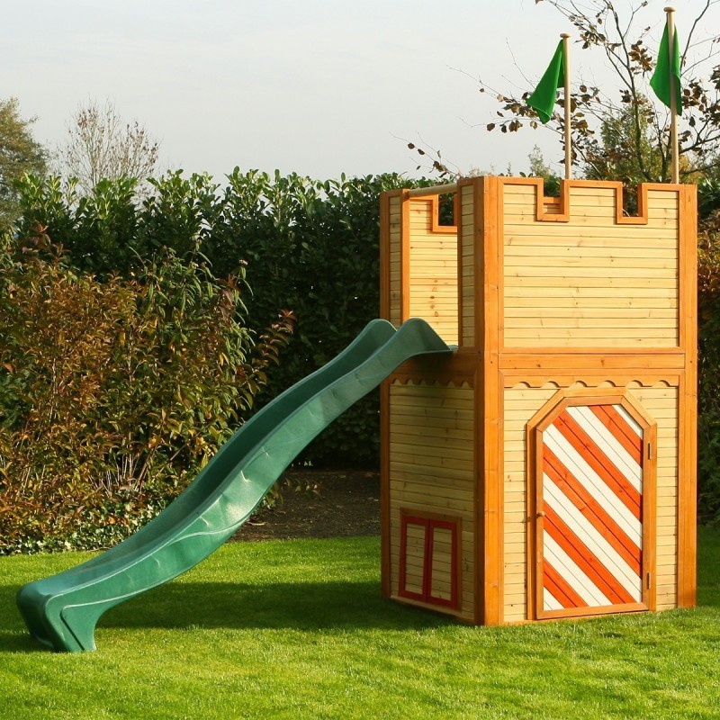 Axi Cabanes enfants Bois massif Naturel