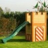 Axi Cabanes enfants Bois massif Naturel