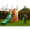 Axi Cabanes enfants Bois massif Naturel