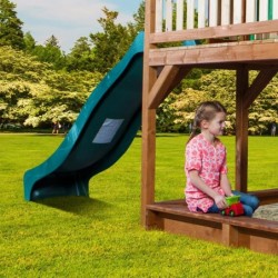 Axi Cabanes enfants Bois massif Naturel