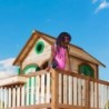 Axi Cabanes enfants Bois massif Naturel