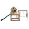 Axi Cabanes enfants Bois massif Naturel