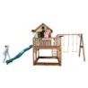 Axi Cabanes enfants Bois massif Naturel