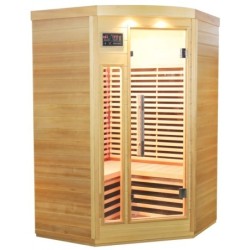 SNÖ Sauna infrarouge Bois massif Bois naturel