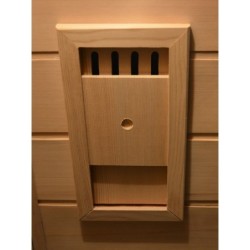 SNÖ Sauna infrarouge Bois massif Bois naturel