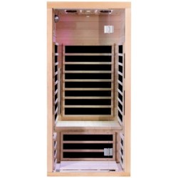SNÖ Sauna infrarouge Bois massif Bois naturel