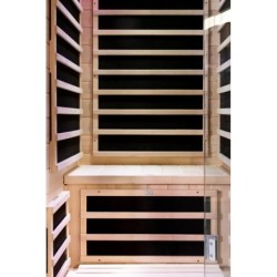 SNÖ Sauna infrarouge Bois massif Bois naturel